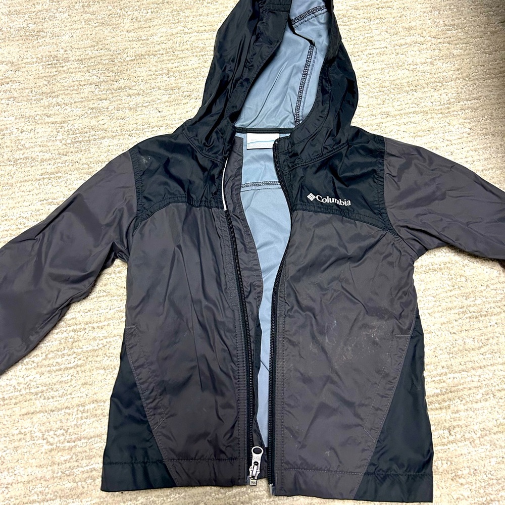 Kids Columbia Rain Jacket, Size 4T